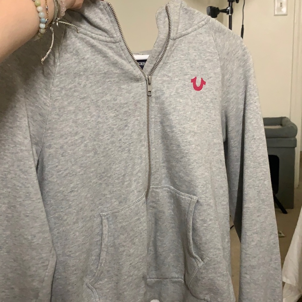 True religion zip up